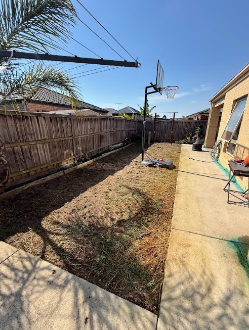 side yard maintenance