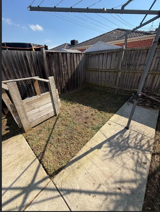 backyard maintenance