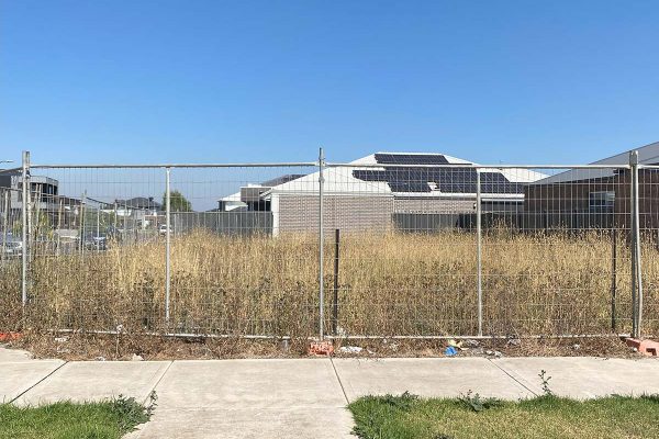 Vacant Block Maintenance